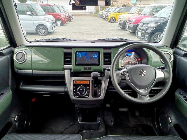 ハスラー Ｊスタイル　ＲＢＳ　２トーン　ナビ　地デジ　ＤＶＤ　ＢＴ　ＨＩＤライト　ＥＴＣ　フォグ　スマートキー　Ｐスタート　両席シートヒーター　ステリモ　電格ミラー　Ａストップ　Ｐガラス　Ａライト　横滑り防止機能（11枚目）