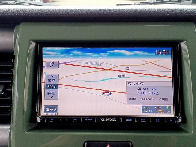 ハスラー Ｊスタイル　ＲＢＳ　２トーン　ナビ　地デジ　ＤＶＤ　ＢＴ　ＨＩＤライト　ＥＴＣ　フォグ　スマートキー　Ｐスタート　両席シートヒーター　ステリモ　電格ミラー　Ａストップ　Ｐガラス　Ａライト　横滑り防止機能（19枚目）