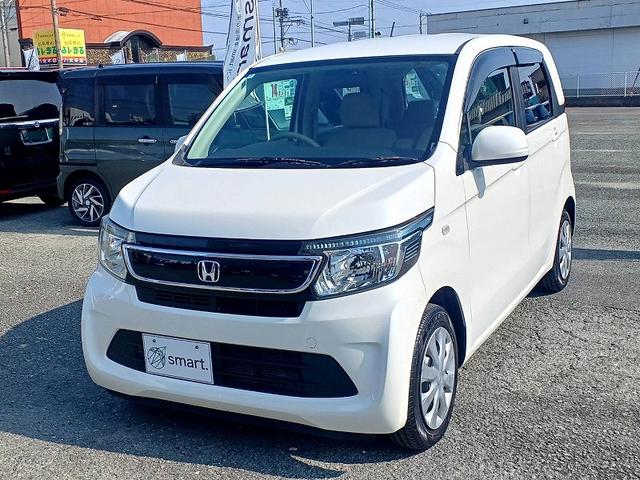 Ｎ－ＷＧＮ Ｇ　スマートキー　Ｐスタート　電格ミラー　Ｐガラス　スペアキー　マット　サイドバイザー　リアワイパー　ベンチシート　アームレスト　ヘッドライトレベライザー　横滑り防止機能　ＥＣＯＮ　チルトステアリング（3枚目）