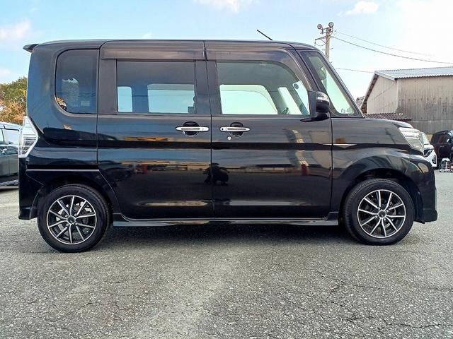 タント カスタムＸ　ＳＡＩＩ　後期　ナビ　地デジ　ＢＴ　電動スライドドア　スマアシ２　ＬＥＤライト　フォグ　社外アルミ　電格ミラー　エコアイドル　スマートキー　Ｐスタート　Ａライト　横滑り防止機能　ロールサンシェード　Ｐガラス（6枚目）