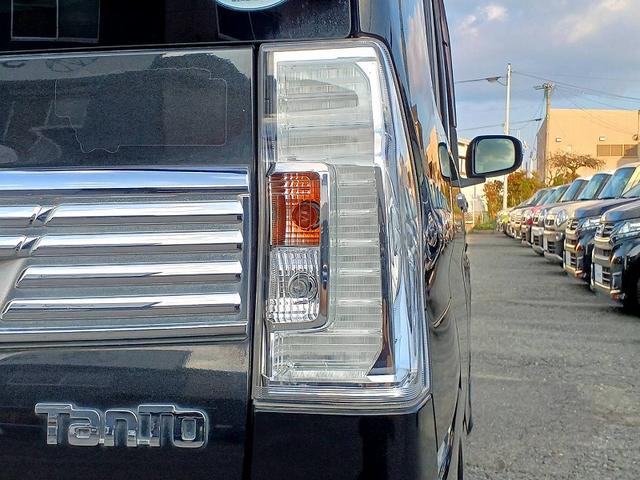 タント カスタムＸ　ＳＡＩＩ　後期　ナビ　地デジ　ＢＴ　電動スライドドア　スマアシ２　ＬＥＤライト　フォグ　社外アルミ　電格ミラー　エコアイドル　スマートキー　Ｐスタート　Ａライト　横滑り防止機能　ロールサンシェード　Ｐガラス（42枚目）