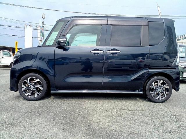 タント カスタムXセレクション ナビ フルセグ DVD BT スマアシ パノラマM 両電スラ ハーフレザーシート LEDライト フォグ Aストップ シートヒーター ステリモ 電格ミラー スマートキー スペアキー Pスタート Aライト(5枚目)