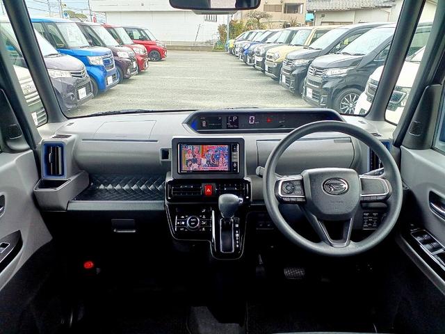 タント カスタムXセレクション ナビ フルセグ DVD BT スマアシ パノラマM 両電スラ ハーフレザーシート LEDライト フォグ Aストップ シートヒーター ステリモ 電格ミラー スマートキー スペアキー Pスタート Aライト(10枚目)