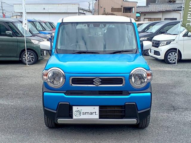 ハスラー ハイブリッドＧ　セーフティセンス　２トーン　ナビ　ＤＶＤ　ＢＴ　Ｂカメラ　両席シートヒーター　ＥＴＣ　電格ミラー　スマートキー　Ｐスタート　Ａストップ　Ａライト　Ｐガラス　車線逸脱警報　横滑り防止　マット（3枚目）