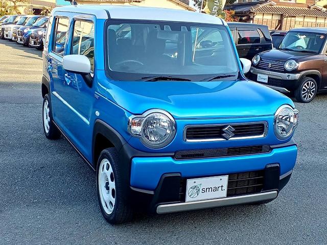 ハスラー ハイブリッドＧ　セーフティセンス　２トーン　ナビ　ＤＶＤ　ＢＴ　Ｂカメラ　両席シートヒーター　ＥＴＣ　電格ミラー　スマートキー　Ｐスタート　Ａストップ　Ａライト　Ｐガラス　車線逸脱警報　横滑り防止　マット（4枚目）