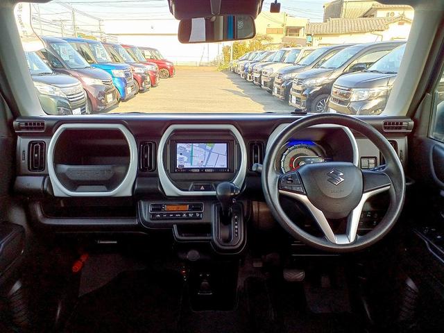 ハスラー ハイブリッドＧ　セーフティセンス　２トーン　ナビ　ＤＶＤ　ＢＴ　Ｂカメラ　両席シートヒーター　ＥＴＣ　電格ミラー　スマートキー　Ｐスタート　Ａストップ　Ａライト　Ｐガラス　車線逸脱警報　横滑り防止　マット（10枚目）