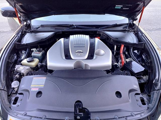 フーガハイブリッド ベースグレード　レザーシート　ナビ　地デジ　ローダウン　Ｂカメラ　２０インチアルミ　Ｍシート　Ｐシート　シートヒーター　ＨＩＤライト　フォグ　スマートキー　Ｐスタート　ＥＴＣ　クルコン　ステリモ　Ａライト　電格ミラー（46枚目）