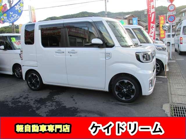 ウェイク ＧターボＳＡＩＩＩ　ワンオーナー禁煙車ナビＴＶアラウンドモニター両側パワースライドドアプツシュスターターアイドリングストツプスマートキーＥＴＣ軽減ブレーキリヤアシストセンサーＬＥＤライトフオグ（3枚目）