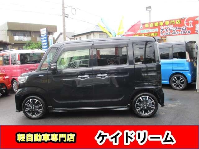 スペーシアカスタム ハイブリッドＸＳターボ　ワンオーナー禁煙車ナビ８インチＴＶアラウンドビューモニタープツシュスターターアイドリングストツプスマートキー軽減ブレーキリヤアシストセンサーＬＥＤライトウインドデスプレーメーターパドルシフトＳヒーター（4枚目）