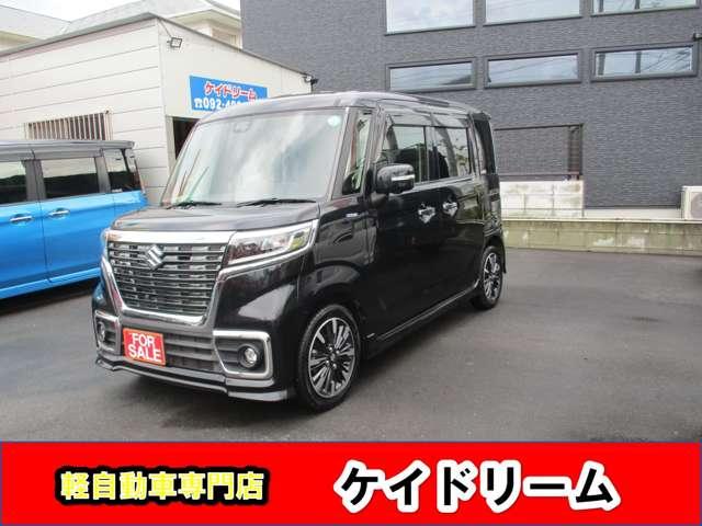 スペーシアカスタム ハイブリッドＸＳターボ　ワンオーナー禁煙車ナビ８インチＴＶアラウンドビューモニタープツシュスターターアイドリングストツプスマートキー軽減ブレーキリヤアシストセンサーＬＥＤライトウインドデスプレーメーターパドルシフトＳヒーター（6枚目）