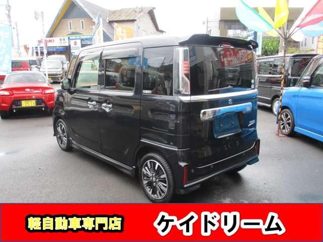 スペーシアカスタム ハイブリッドＸＳターボ　ワンオーナー禁煙車ナビ８インチＴＶアラウンドビューモニタープツシュスターターアイドリングストツプスマートキー軽減ブレーキリヤアシストセンサーＬＥＤライトウインドデスプレーメーターパドルシフトＳヒーター（8枚目）