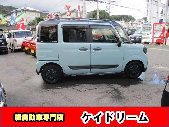 スペーシアギア ハイブリッドＸＺ　ターボ　インタークラーターボワンオーナー禁煙車ナビＴＶ両側パワースライドドア軽減ブレーキリヤアシストセンサースマート前後ドライブレコーダーシートヒーターＬＥＤライトパドルシフトスマートキ（5枚目）