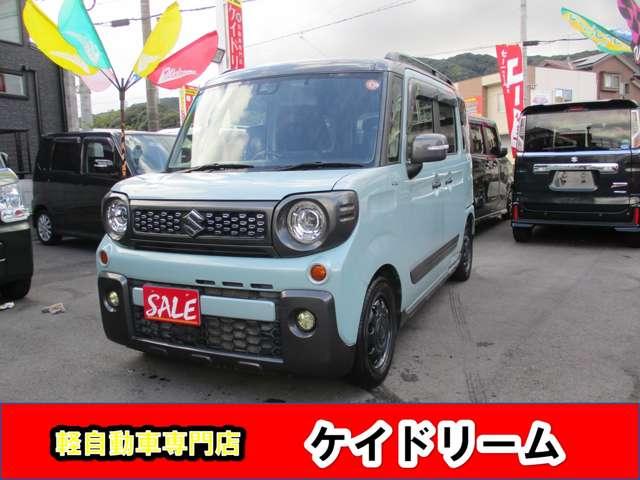 スペーシアギア ハイブリッドＸＺ　ターボ　インタークラーターボワンオーナー禁煙車ナビＴＶ両側パワースライドドア軽減ブレーキリヤアシストセンサースマート前後ドライブレコーダーシートヒーターＬＥＤライトパドルシフトスマートキ（7枚目）