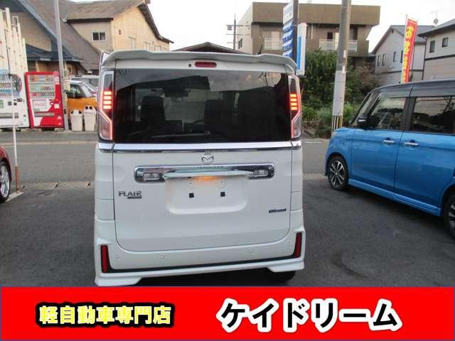 フレアワゴンカスタムスタイル ハイブリッドＸＳ　ワンオーナーナビＴＶ全方位モニター両側パワースライドドアＬＥＤライトフオグ軽減ブレーキリヤアシストセンサーオートクルーズスマート前後ドライブレコーダーシートヒーターＥＴＣエアロアルミ（6枚目）