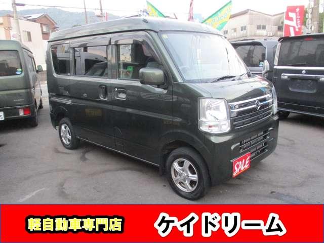 エブリイ ジョインターボ　４ＷＤワンオーナー禁煙車ナビＴＶデユアルカメラ軽減ブレーキリヤアシストセンサーキーレスアルミオーバーシエルリヤヒータータイミングチエーン（9枚目）