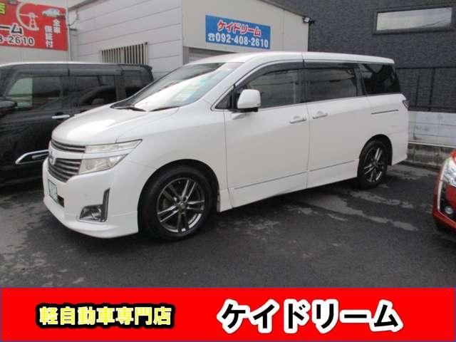 エルグランド ２５０ハイウェイスターアーバンクロム　ワンオーナータイミングチエーン両側パワースライドドアナビＴＶ全方位パノラマモニターハーフレザーシートオツトマンシートプツシュスタータースマートキーＥＴＣキセノン前後コーナーセンサーデユアルエアコン（8枚目）