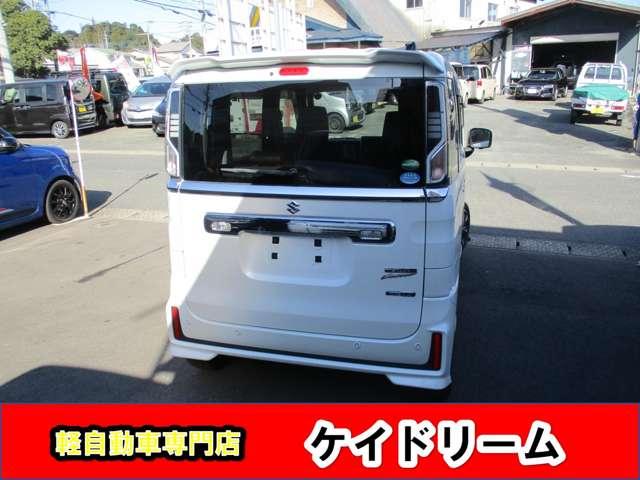スペーシアカスタム ハイブリッドXSターボ ワンオーナー禁煙車8インチナビTV全方位モニタープツシュスターターアイドリングストツプスマートキー両側パワースライドドアETCシートヒーターLEDライトフオグパドルシフトオートライトドラレコ(3枚目)