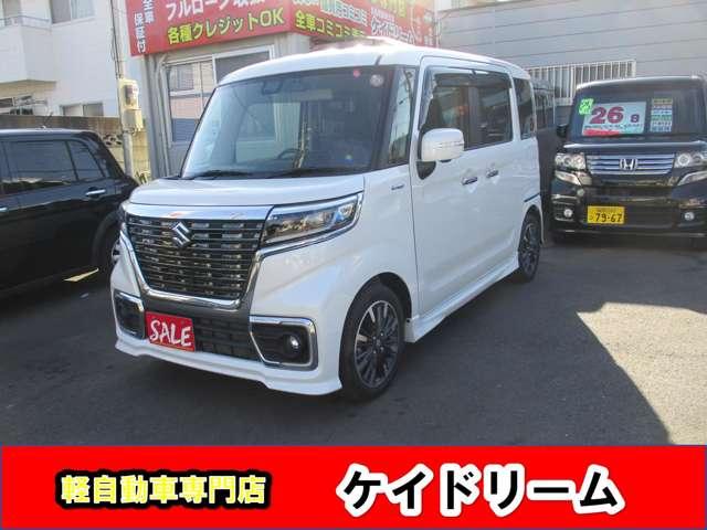スペーシアカスタム ハイブリッドXSターボ ワンオーナー禁煙車8インチナビTV全方位モニタープツシュスターターアイドリングストツプスマートキー両側パワースライドドアETCシートヒーターLEDライトフオグパドルシフトオートライトドラレコ(7枚目)