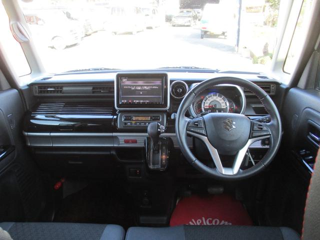 スペーシアカスタム ハイブリッドXSターボ ワンオーナー禁煙車8インチナビTV全方位モニタープツシュスターターアイドリングストツプスマートキー両側パワースライドドアETCシートヒーターLEDライトフオグパドルシフトオートライトドラレコ(12枚目)