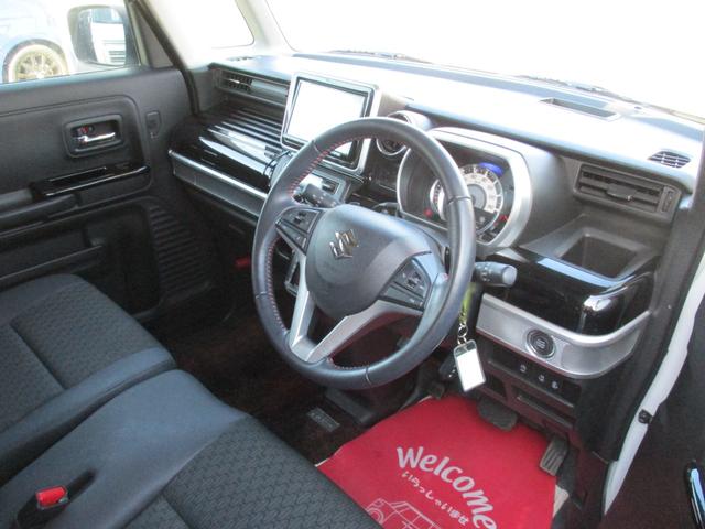 スペーシアカスタム ハイブリッドXSターボ ワンオーナー禁煙車8インチナビTV全方位モニタープツシュスターターアイドリングストツプスマートキー両側パワースライドドアETCシートヒーターLEDライトフオグパドルシフトオートライトドラレコ(13枚目)