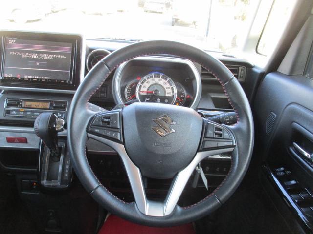 スペーシアカスタム ハイブリッドXSターボ ワンオーナー禁煙車8インチナビTV全方位モニタープツシュスターターアイドリングストツプスマートキー両側パワースライドドアETCシートヒーターLEDライトフオグパドルシフトオートライトドラレコ(25枚目)