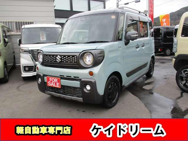 スペーシアギア ハイブリッドＸＺ　ワンオーナー禁煙車８インチナビＴＶ全方位モニター両側パワースライドドアＬＥＤライトフオグシートヒーター軽減ブレーキリヤアシストセンサースマートキープツシュスターターアイドリングストツプドラレコＥＴＣ（10枚目）