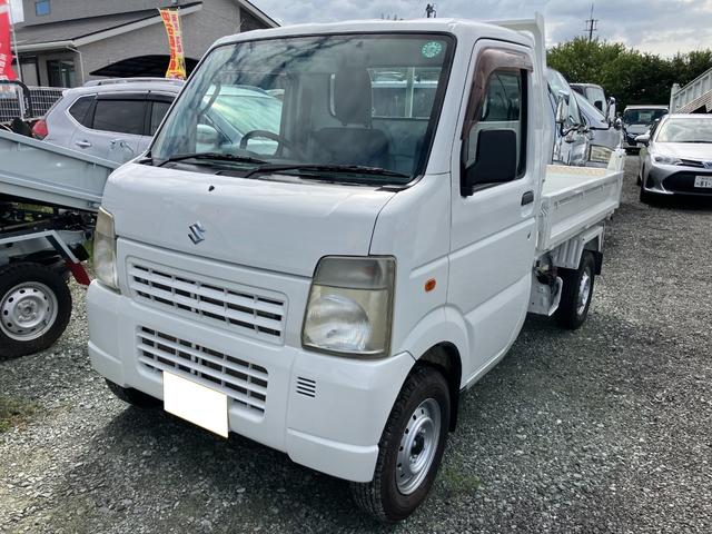 キャリイトラック 　スズキ　ダンプ　　４ＷＤ　車検付き　荷台新調（3枚目）