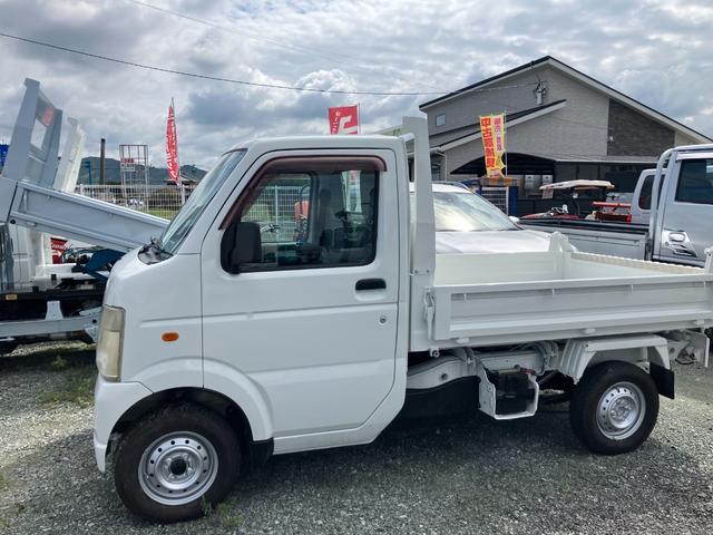 キャリイトラック 　スズキ　ダンプ　　４ＷＤ　車検付き　荷台新調（4枚目）