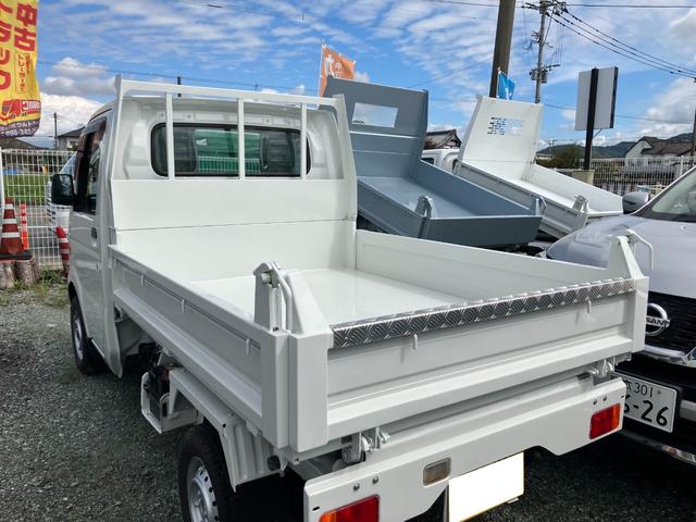キャリイトラック 　スズキ　ダンプ　　４ＷＤ　車検付き　荷台新調（6枚目）