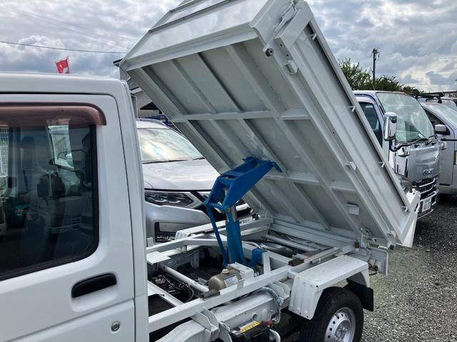 キャリイトラック 　スズキ　ダンプ　　４ＷＤ　車検付き　荷台新調（8枚目）