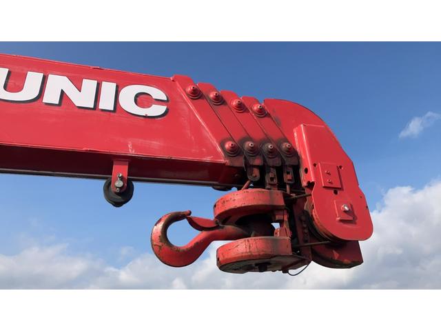 エルフトラック ロングフルフラットロー　４ＷＤ　５段クレーン　ＮＰＳ　全塗装済　車検整備渡し（6枚目）