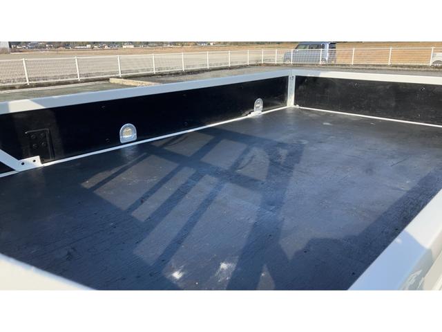 エルフトラック ロングフルフラットロー　４ＷＤ　５段クレーン　ＮＰＳ　全塗装済　車検整備渡し（9枚目）