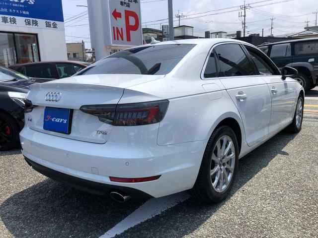 Ａ４ ２．０ＴＦＳＩ　／ナビ　フルセグＴＶ　バックカメラ　Ｂｌｕｅｔｏｏｔｈ　黒革シート　パワーシート　シートヒーター　オートＬＥＤヘッドライト　スマートキー　ＥＴＣ　前後ソナー　衝突軽減ブレーキ　アダプティブクルーズ（9枚目）