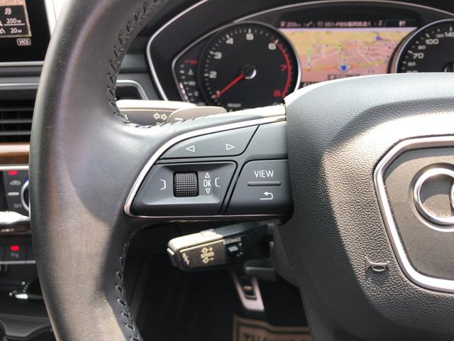 Ａ４ ２．０ＴＦＳＩ　／ナビ　フルセグＴＶ　バックカメラ　Ｂｌｕｅｔｏｏｔｈ　黒革シート　パワーシート　シートヒーター　オートＬＥＤヘッドライト　スマートキー　ＥＴＣ　前後ソナー　衝突軽減ブレーキ　アダプティブクルーズ（25枚目）