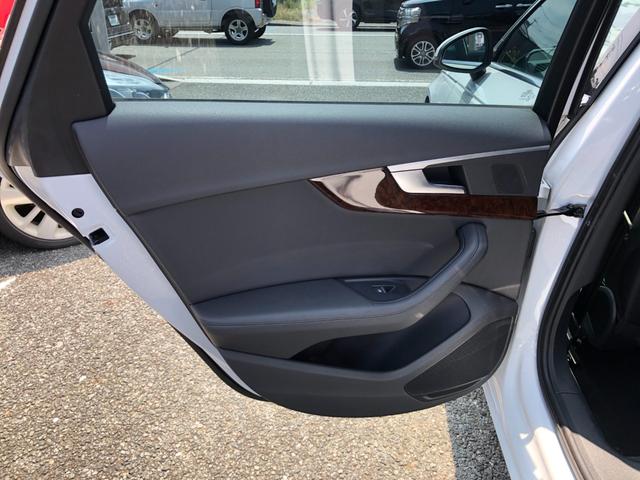 Ａ４ ２．０ＴＦＳＩ　／ナビ　フルセグＴＶ　バックカメラ　Ｂｌｕｅｔｏｏｔｈ　黒革シート　パワーシート　シートヒーター　オートＬＥＤヘッドライト　スマートキー　ＥＴＣ　前後ソナー　衝突軽減ブレーキ　アダプティブクルーズ（33枚目）