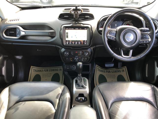 ジープ・レネゲード リミテッド /ナビ TV バックカメラ Bluetooth レザーシート パワーシート シートヒーター ハンドルヒーター キセノンライト スマートキー アダプティブクルーズ ブラインドスポット 衝突軽減ブレーキ(2枚目)