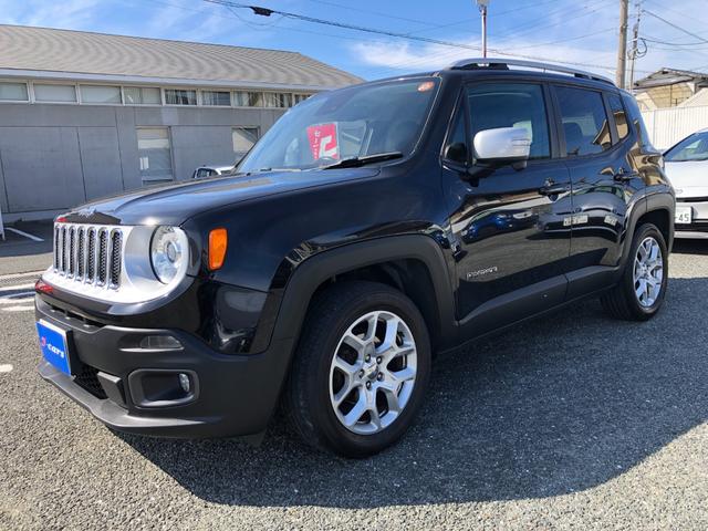 ジープ・レネゲード リミテッド /ナビ TV バックカメラ Bluetooth レザーシート パワーシート シートヒーター ハンドルヒーター キセノンライト スマートキー アダプティブクルーズ ブラインドスポット 衝突軽減ブレーキ(42枚目)