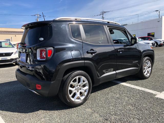 ジープ・レネゲード リミテッド /ナビ TV バックカメラ Bluetooth レザーシート パワーシート シートヒーター ハンドルヒーター キセノンライト スマートキー アダプティブクルーズ ブラインドスポット 衝突軽減ブレーキ(44枚目)