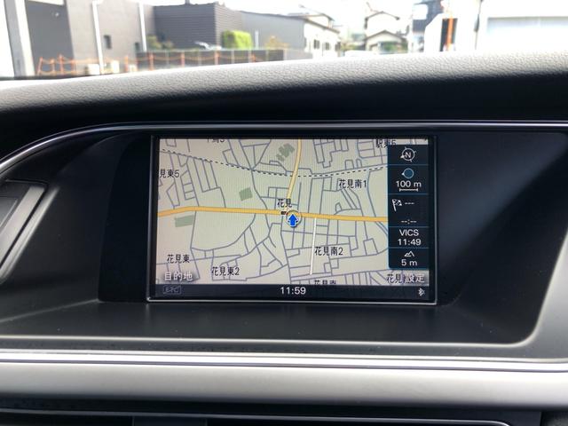 A4 2.0TFSI Sラインパッケージ/ナビ フルセグTV バックカメラ Bluetooth ハーフレザーシート パワーシート シートヒーター オートキセノンライト 前後ソナー ETC スマートキー(11枚目)