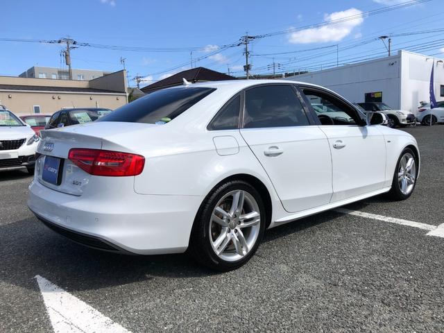 A4 2.0TFSI Sラインパッケージ/ナビ フルセグTV バックカメラ Bluetooth ハーフレザーシート パワーシート シートヒーター オートキセノンライト 前後ソナー ETC スマートキー(44枚目)