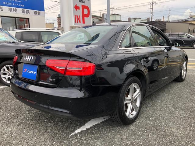 A4 2.0TFSI /ナビ フルセグTV バックカメラ 黒レザーシート パワーシート シートヒーター Bluetoothオーディオ オートキセノンライト 前後ソナー スマートキー プッシュスタート ETC(9枚目)