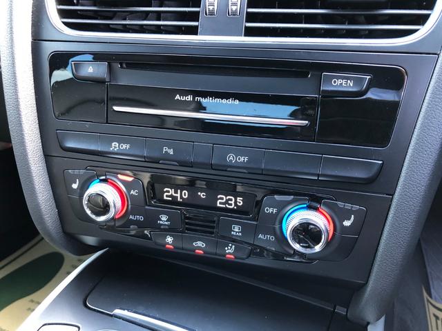 A5スポーツバック 2.0TFSIクワトロ Sラインパッケージ /ナビ フルセグTV バックカメラ Bluetooth 黒本革 パワーシート シートヒーター オートキセノンライト スマートキー プッシュスタート 前後ソナー ETC(14枚目)