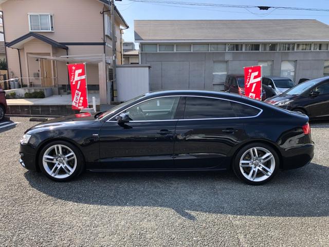 A5スポーツバック 2.0TFSIクワトロ Sラインパッケージ /ナビ フルセグTV バックカメラ Bluetooth 黒本革 パワーシート シートヒーター オートキセノンライト スマートキー プッシュスタート 前後ソナー ETC(35枚目)