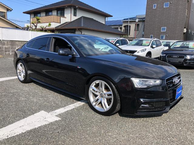 A5スポーツバック 2.0TFSIクワトロ Sラインパッケージ /ナビ フルセグTV バックカメラ Bluetooth 黒本革 パワーシート シートヒーター オートキセノンライト スマートキー プッシュスタート 前後ソナー ETC(38枚目)