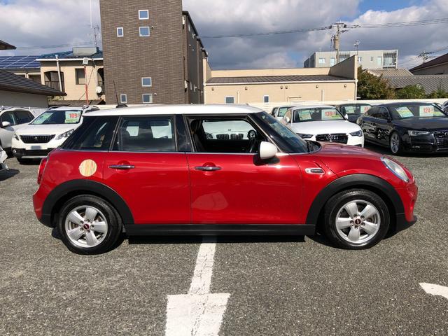 ＭＩＮＩ クーパー　／ナビ　フルセグＴＶ　バックカメラ　Ｂｌｕｅｔｏｏｔｈ　レザー調シートカバー　オートＬＥＤヘッドライト　ディスプレイＬＥＤリングライト　ＭＩＮＩドライビングモード　ＥＴＣ　ホワイトルーフ　前後ドラレコ（38枚目）