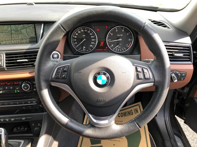 Ｘ１ ｓＤｒｉｖｅ　２０ｉ　ｘライン　／ターボエンジンモデル　ナビ　バックカメラ　Ｂｌｕｅｔｏｏｔｈオーディオ　ブラウンレザーシート　シートヒーター　パワーシート　オートキセノンライト　スマートキー　クリアランスソナー　ＥＴＣ（10枚目）