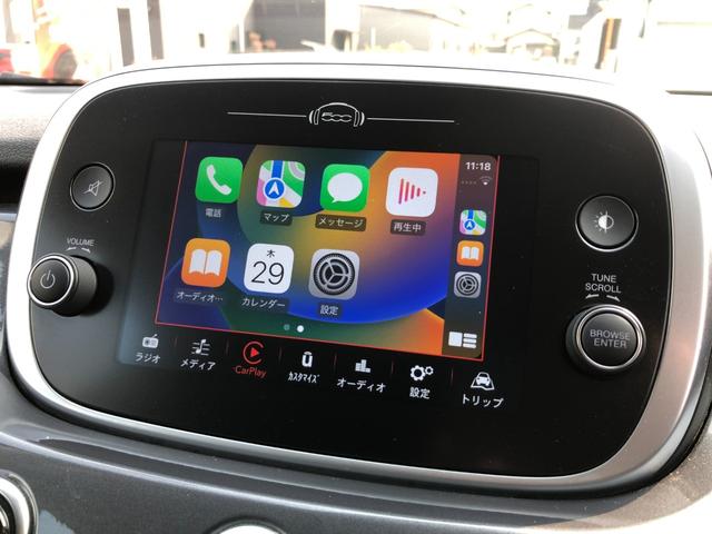 ５００Ｘ ポップスター　プラス　／アップルカープレイ　アンドロイドオート　バックカメラ　Ｂｌｕｅｔｏｏｔｈ　黒革シート　パワーシート　シートヒーター　スマートキー　前後ソナー　衝突軽減　アダプティブクルーズ　ブラインドスポット（12枚目）