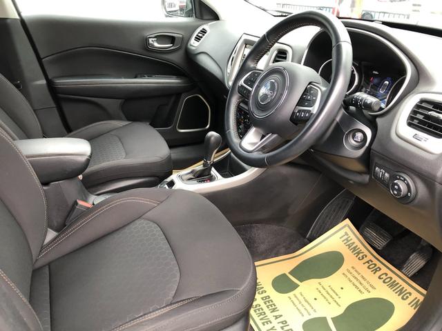 ジープ・コンパス ロンジチュード　／ナビ　フルセグＴＶ　バックカメラ　アップルカープレイ　アンドロイドオート　Ｂｌｕｅｔｏｏｔｈ　キセノンライト　スマートキー　衝突軽減ブレーキ　アダプティブクルーズ　ブラインドスポット　ソナー　ＥＴＣ（18枚目）