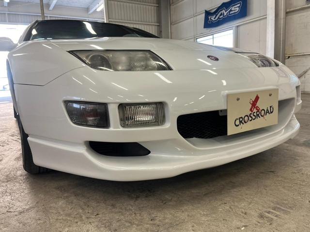フェアレディＺ ３００ＺＸツインターボ　修復歴無し車両　後期モデル　純正レザーシート　リアスポイラー　キーレスキー　ＨＩＤヘッドライト　純正１６インチアルミホイール　ツインターボ　オートマ（35枚目）