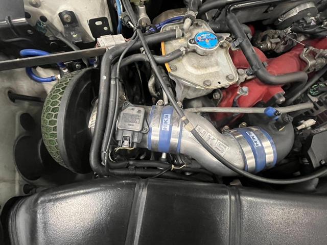 インプレッサ ＷＲＸ　ＳＴｉ　ＴＥＩＮ製車高調　Ｗｅｄｓｓｐｏｒｔ１８インチアルミホイール　ＨＫＳ製エアクリーナー　ＳＴｉマフラー　ケンウッド製メモリーナビ　Ｂｌｕｅｔｏｏｔｈ接続可能　フルセグＴＶ　キーレスキー（36枚目）